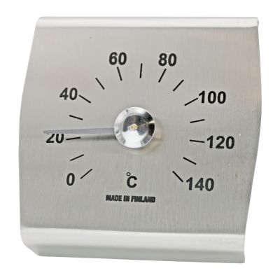 Saunathermometer aus Edelstahl