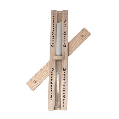 Beauty & Care Sanduhr weißer Sand 15 min.