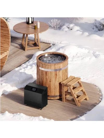 Tauchbecken Edelstahl    1 Person