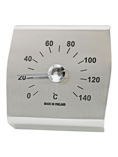 Saunathermometer aus Edelstahl