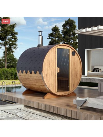 Fass-Sauna 2.0m ⌀2,0m