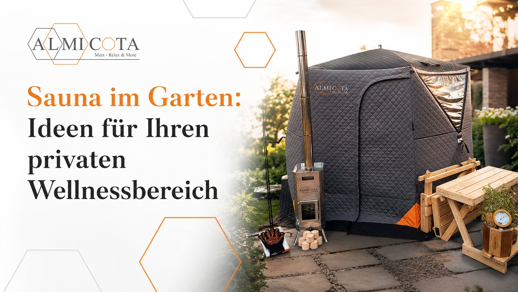 Sauna im Garten: Ideen für Ihren privaten Wellnessbereich