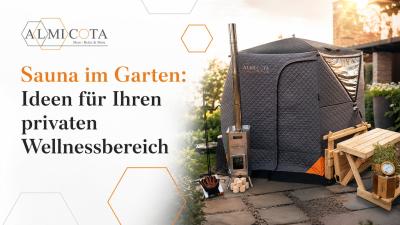 Sauna im Garten: Ideen für Ihren privaten Wellnessbereich
